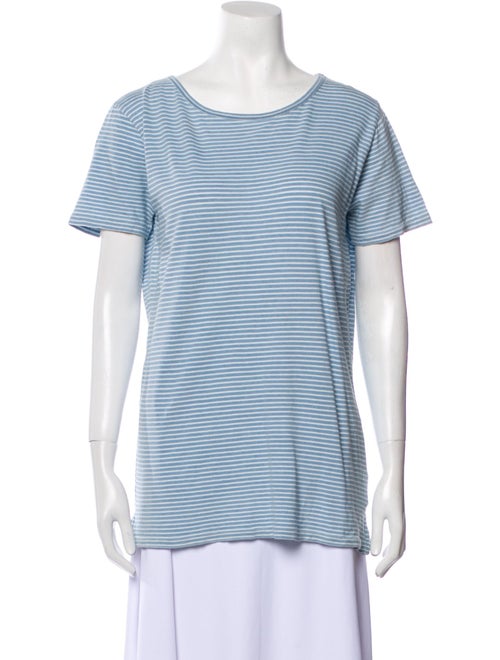 A.P.C. Striped Bateau Neckline T-Shirt