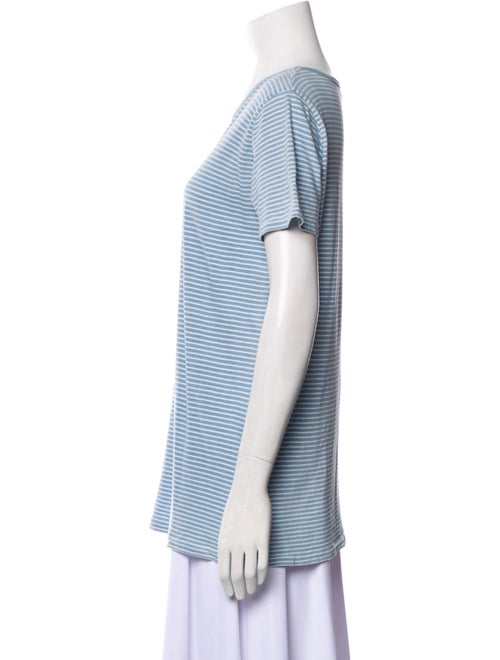 A.P.C. Striped Bateau Neckline T-Shirt