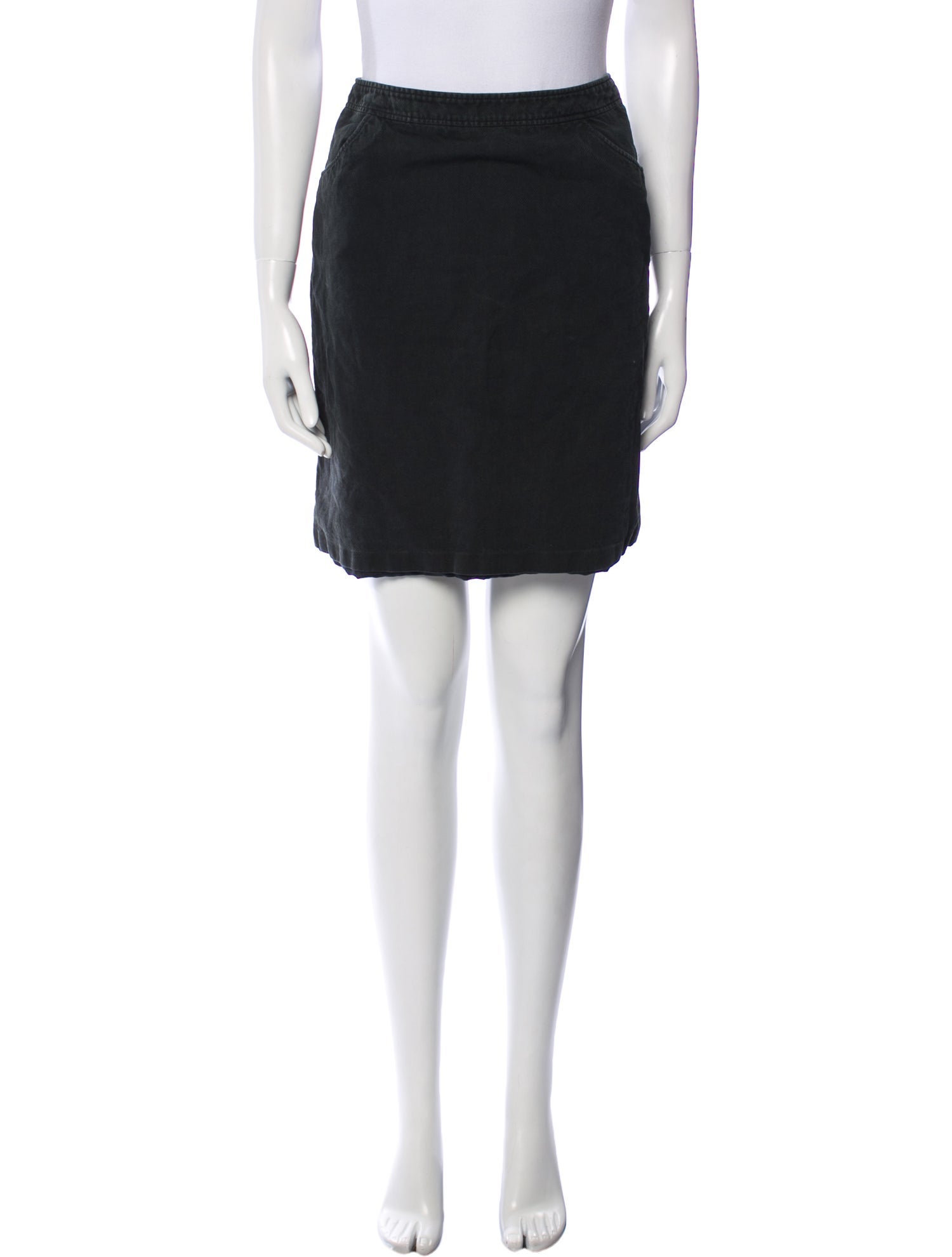 A.P.C. Ruffle Embellishment Mini Skirt