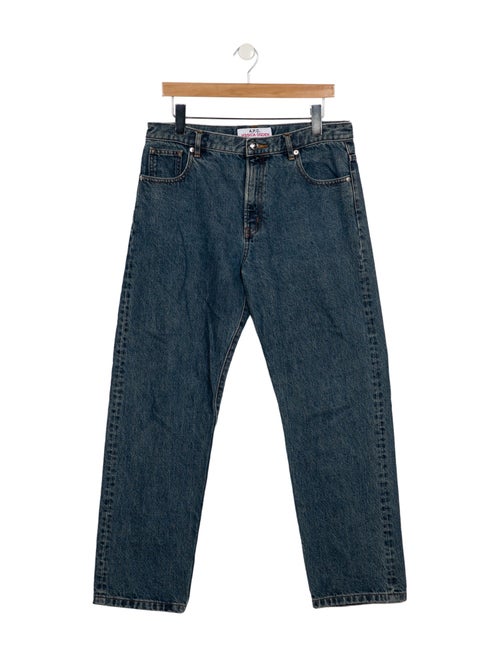 A.P.C. Mid-Rise Straight Leg Jeans
