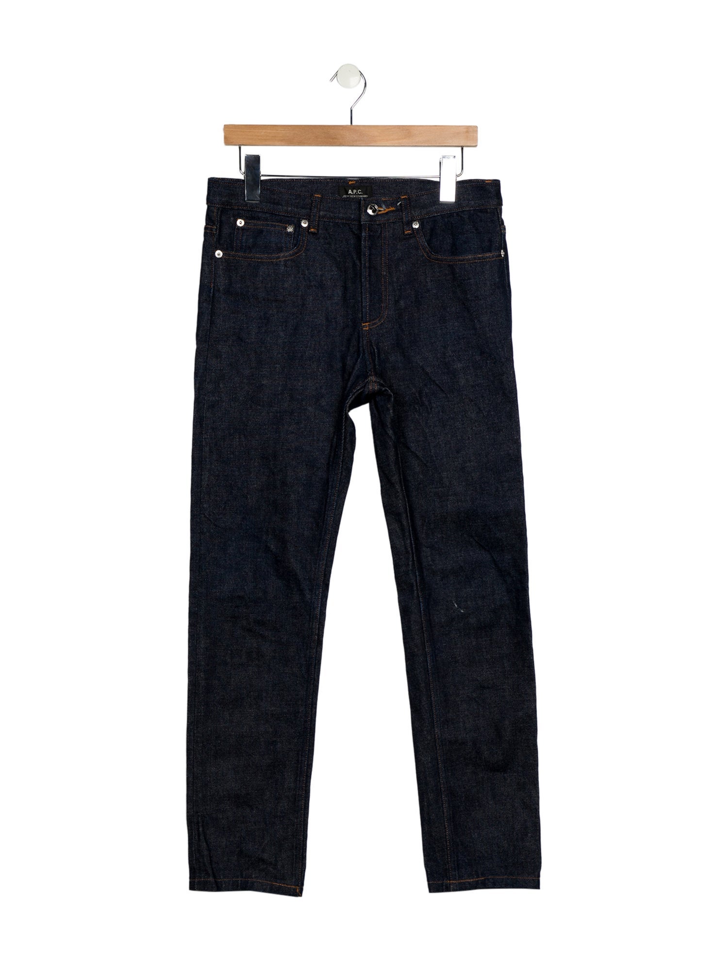 A.P.C. Mid-Rise Straight Leg Jeans