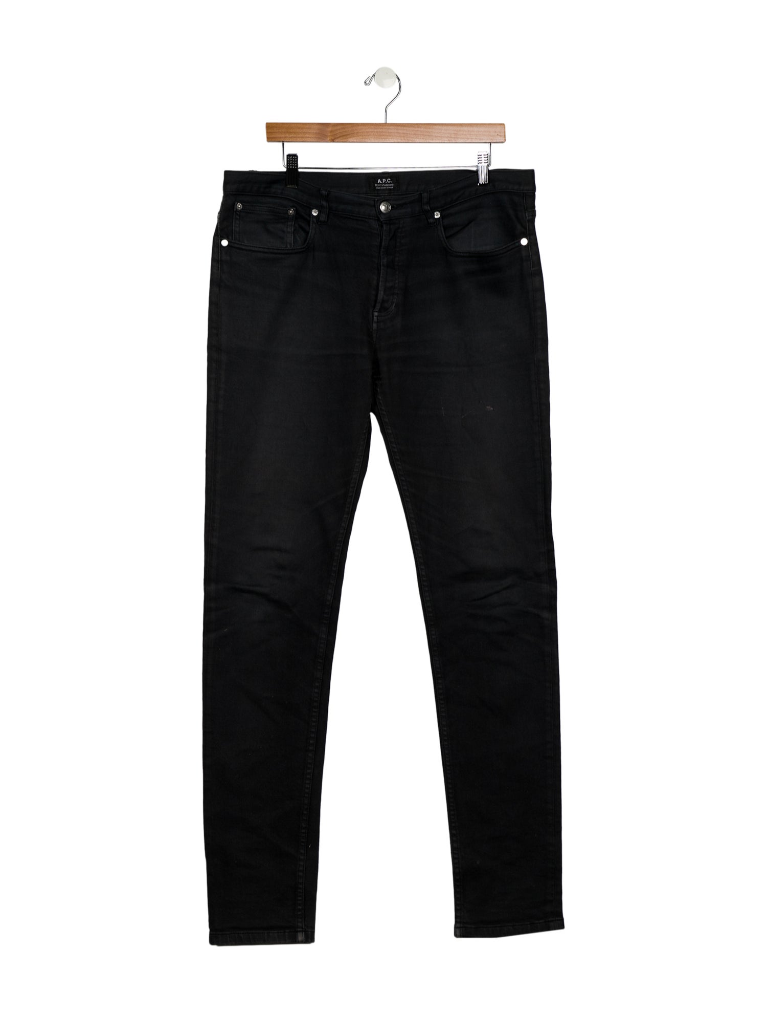 A.P.C. Mid-Rise Straight Leg Jeans