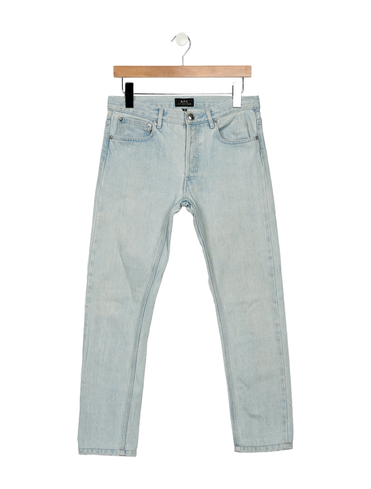 A.P.C. Mid-Rise Straight Leg Jeans