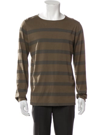 A.P.C. Striped Crew Neck Sweatshirt