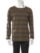 A.P.C. Striped Crew Neck Sweatshirt