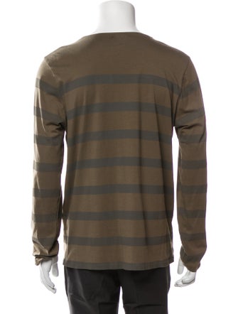 A.P.C. Striped Crew Neck Sweatshirt