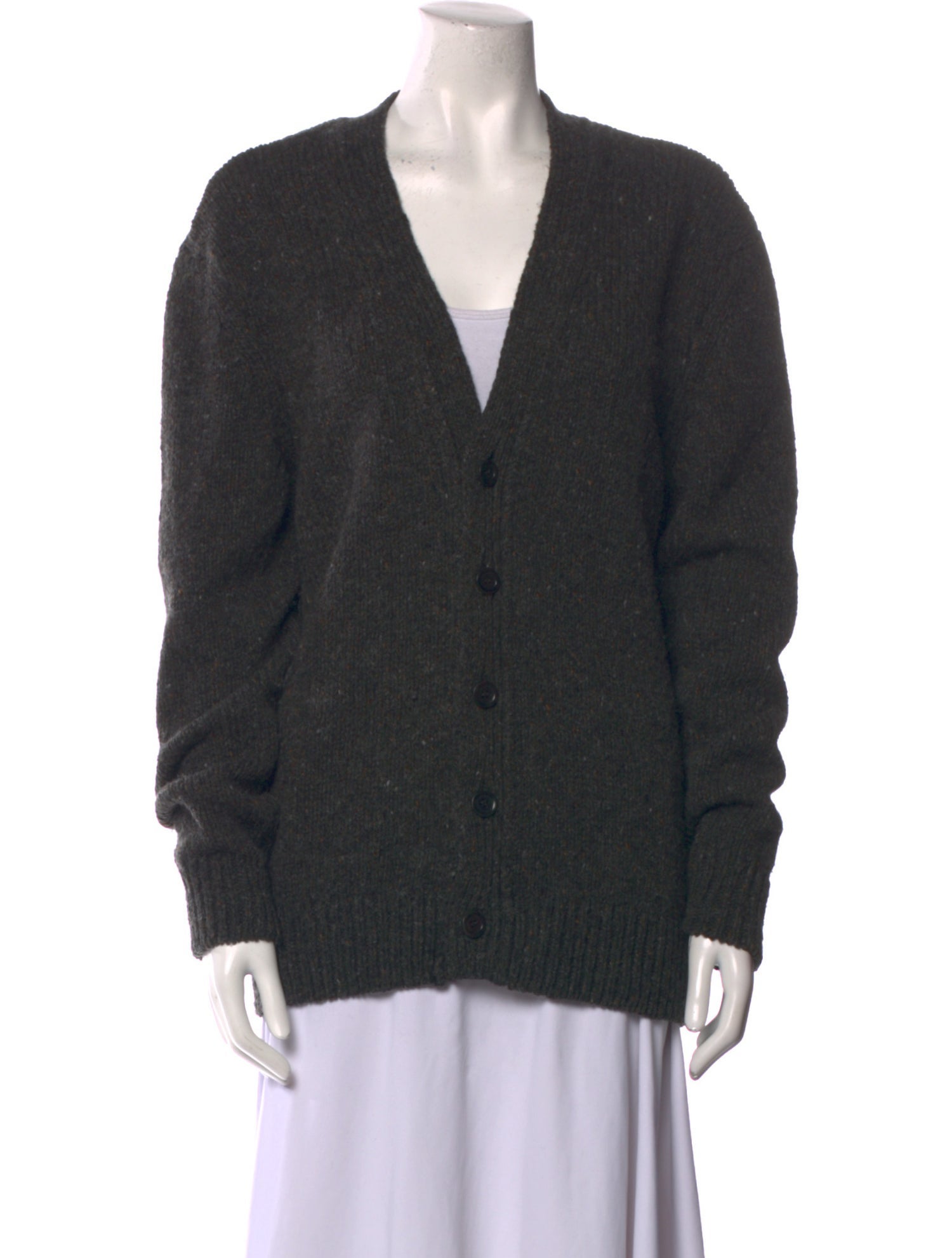 A.P.C. Wool Plunge Neckline Sweater