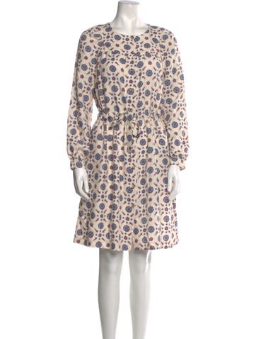 A.p.c. Dresses Polka Dot Print Knee-Length Dress L