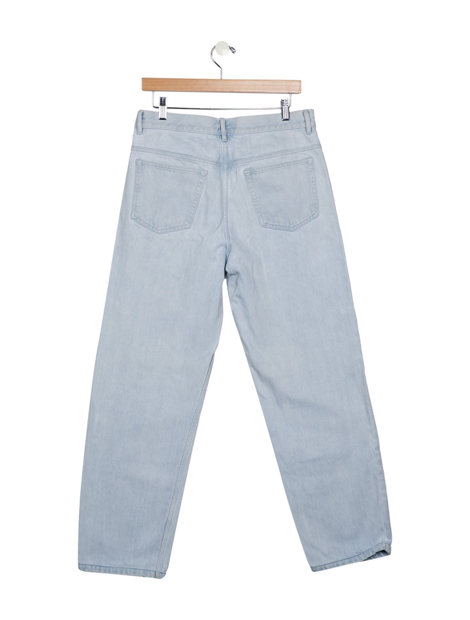 A.P.C. High-Rise Straight Leg Jeans