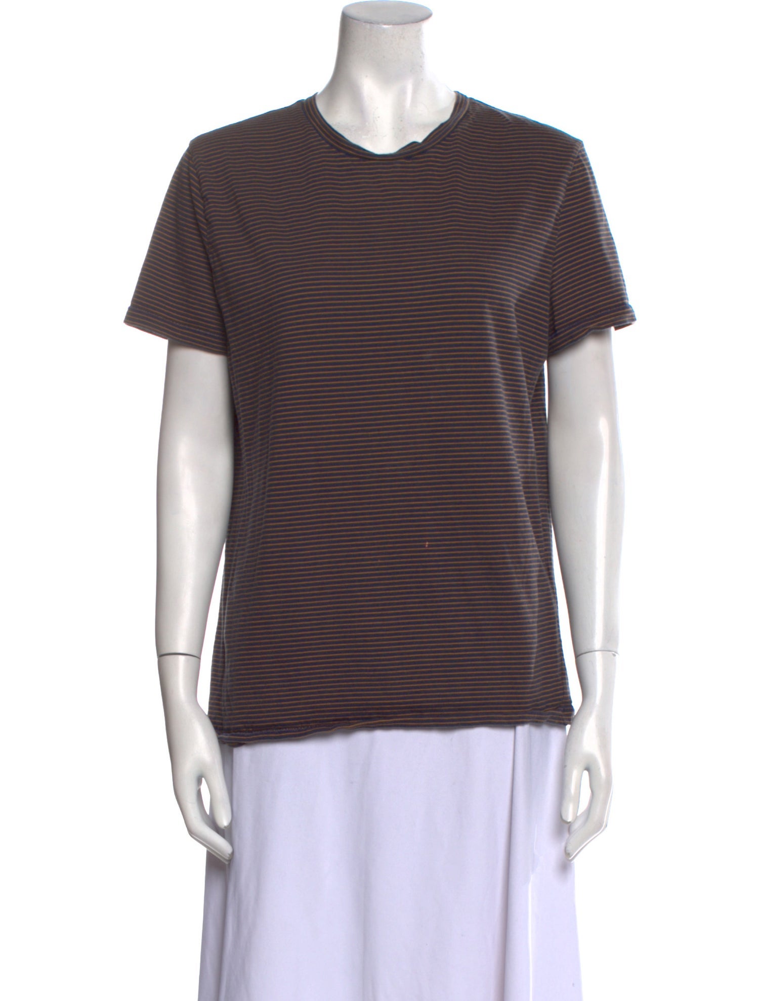 A.P.C. Striped Crew Neck T-Shirt