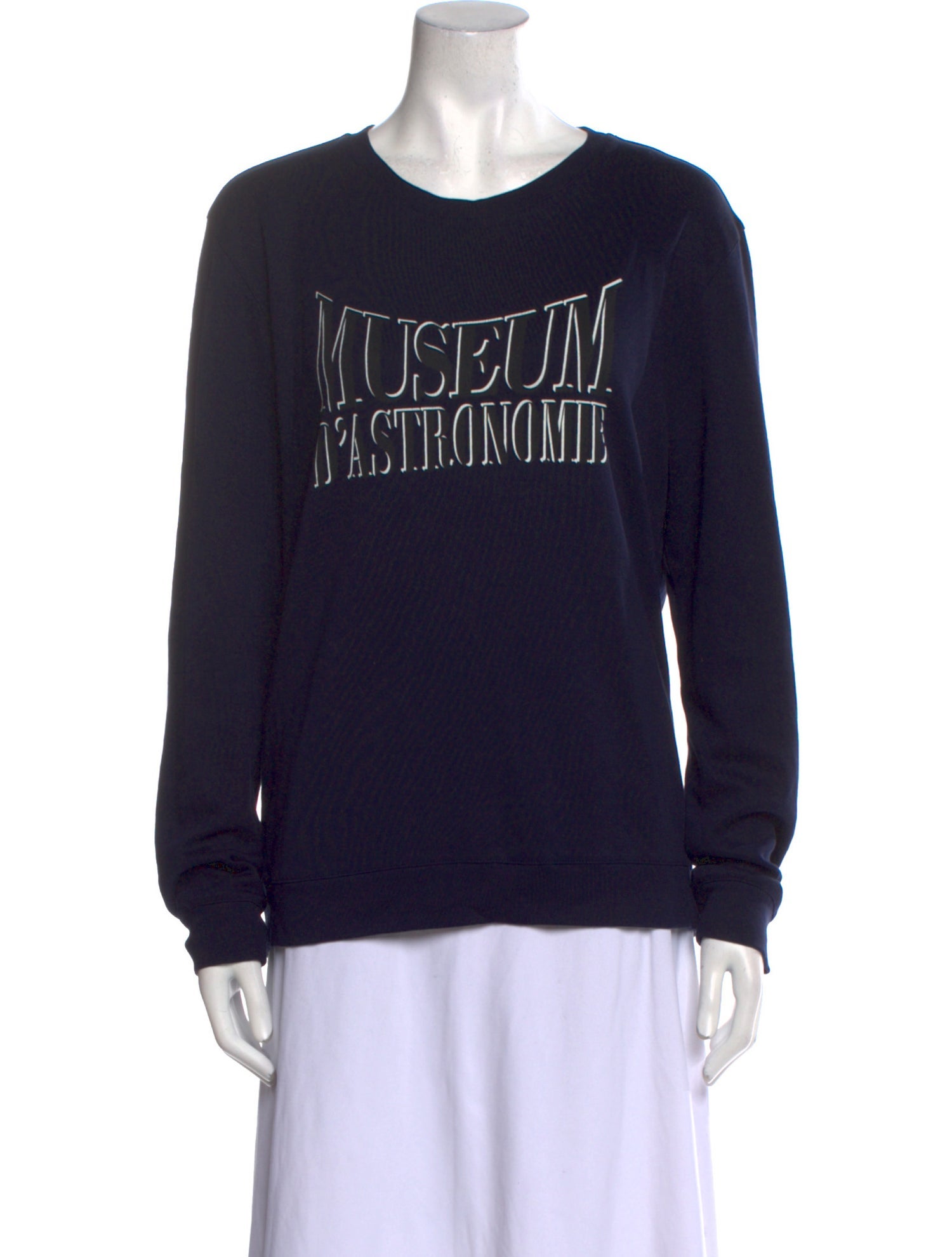 A.P.C. Graphic Print Crew Neck Sweatshirt