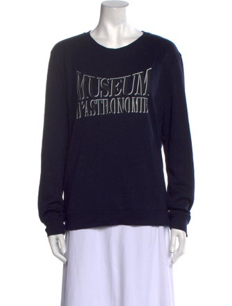 A.P.C. Graphic Print Crew Neck Sweatshirt