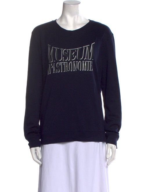 A.P.C. Graphic Print Crew Neck Sweatshirt