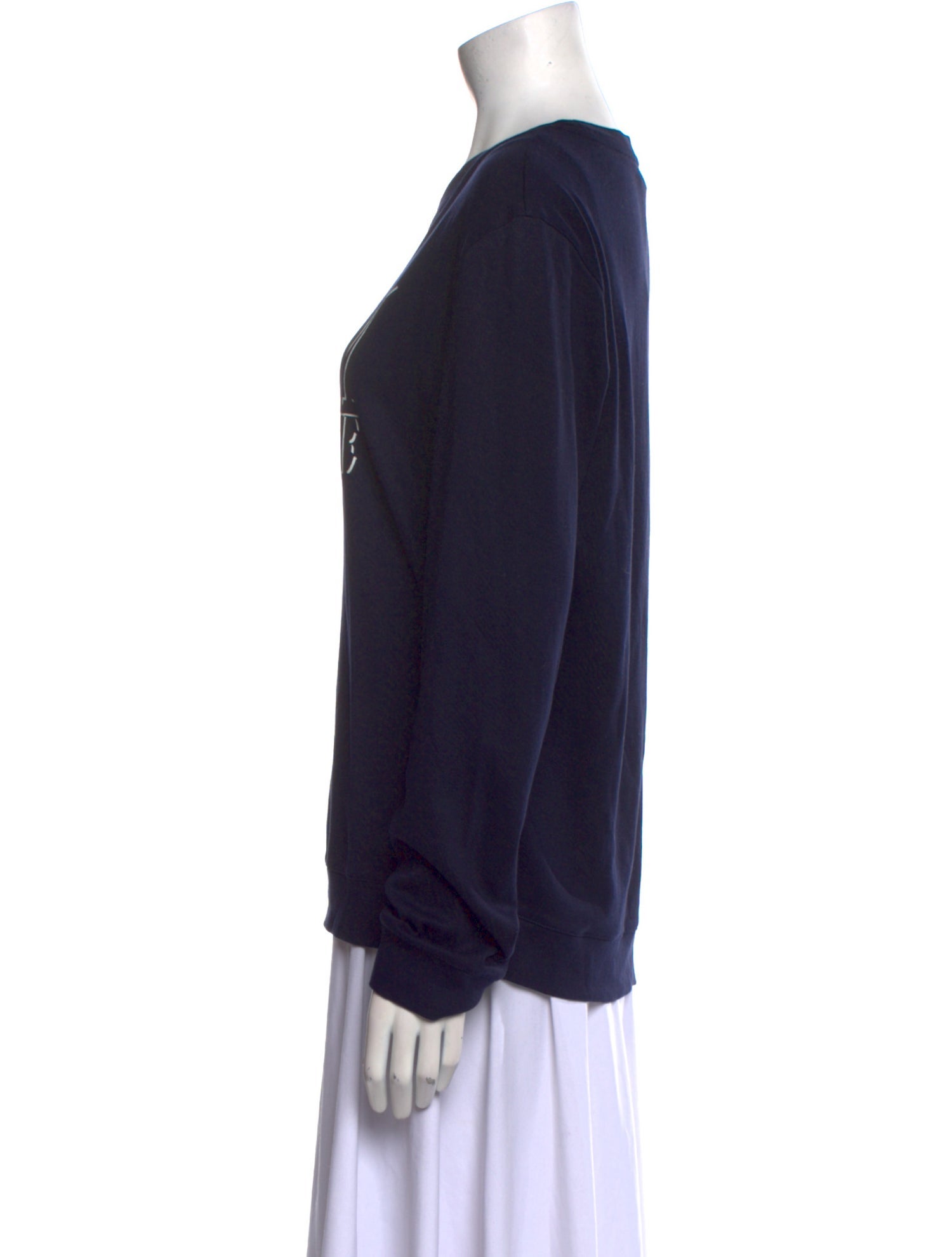 A.P.C. Graphic Print Crew Neck Sweatshirt