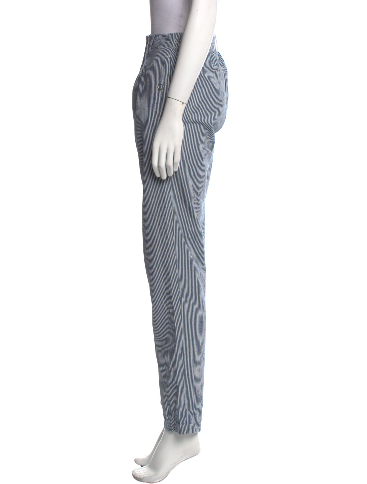 A.P.C. Striped Straight Leg Pants