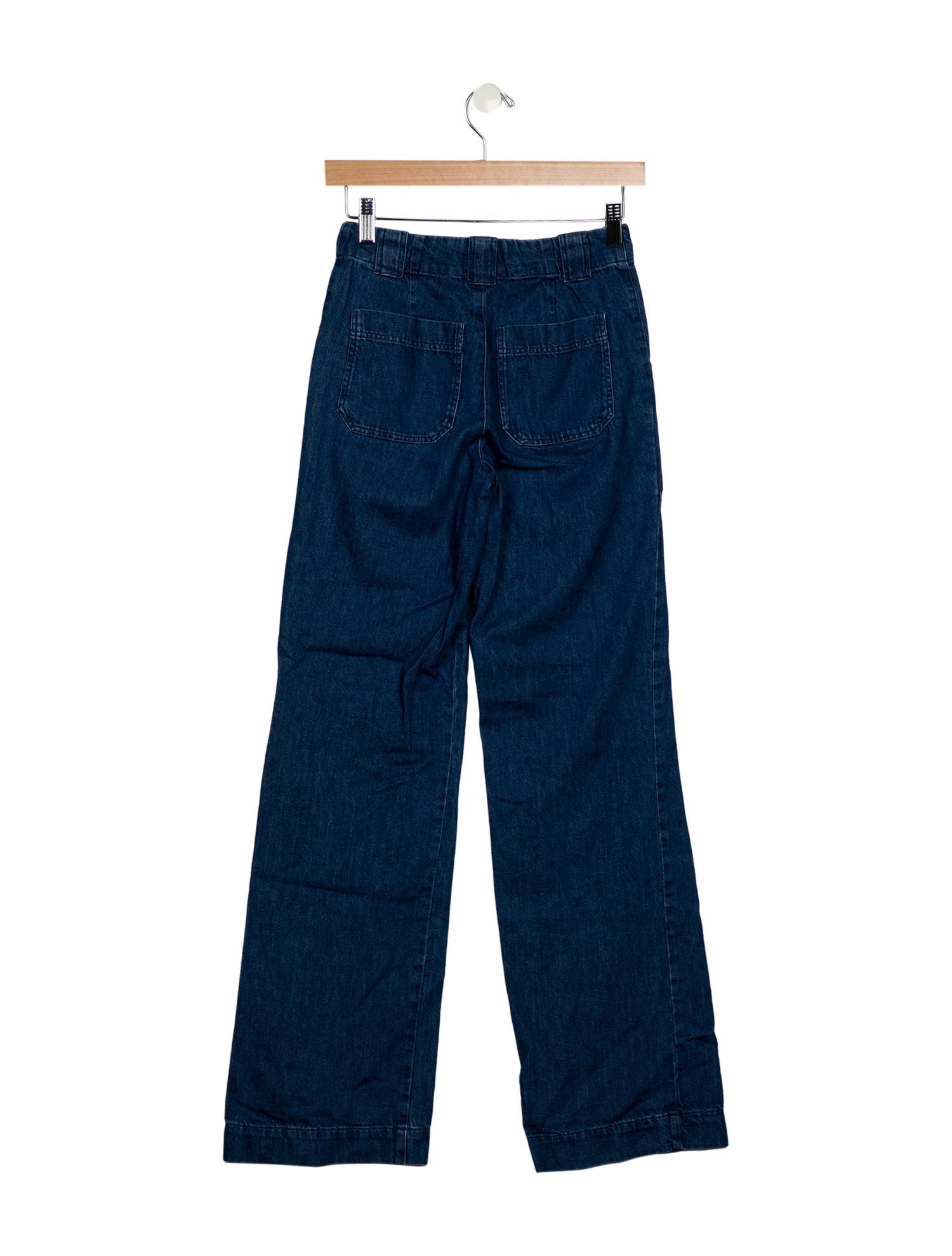 A.P.C. Mid-Rise Wide Leg Jeans