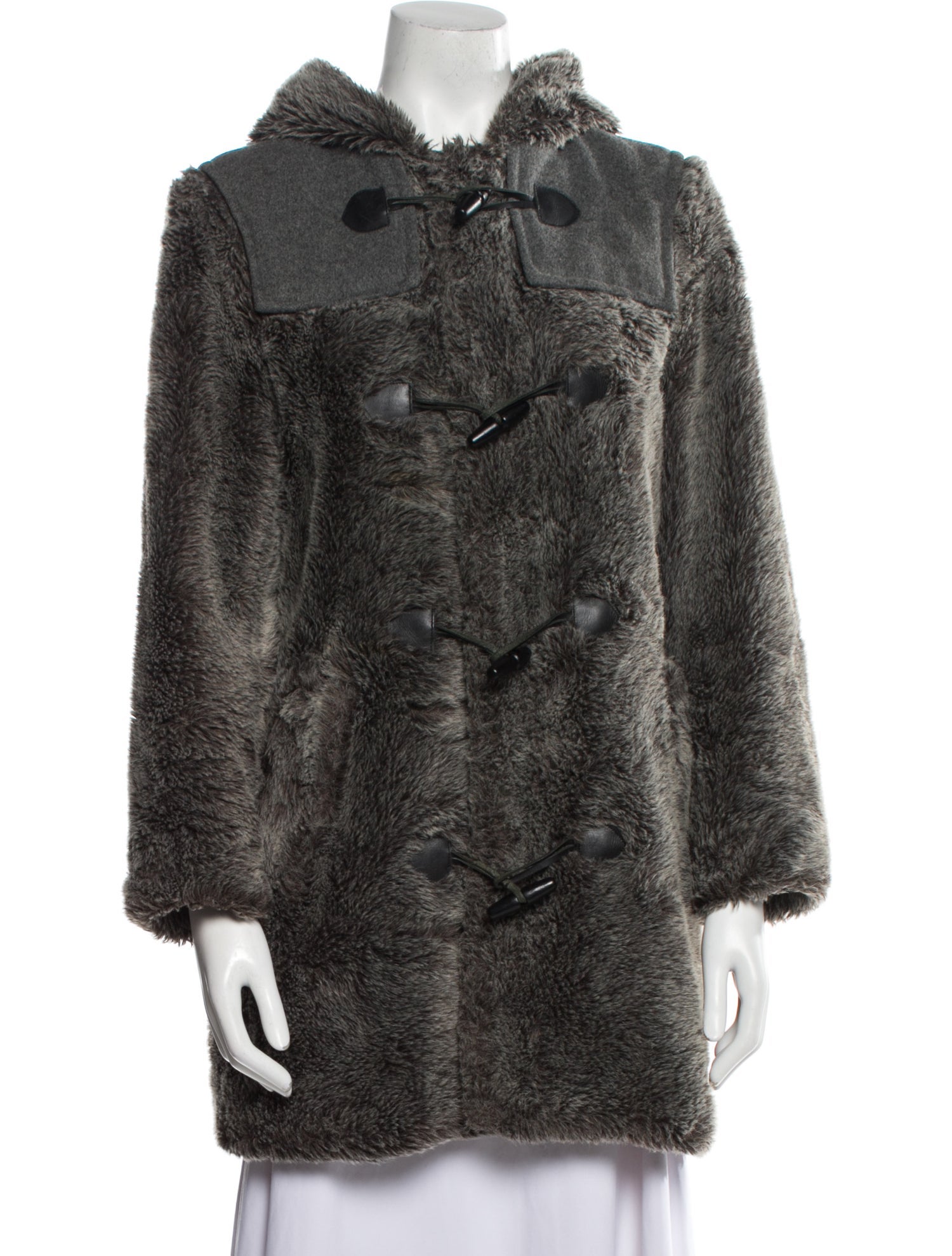 A.P.C. Faux Fur Coat
