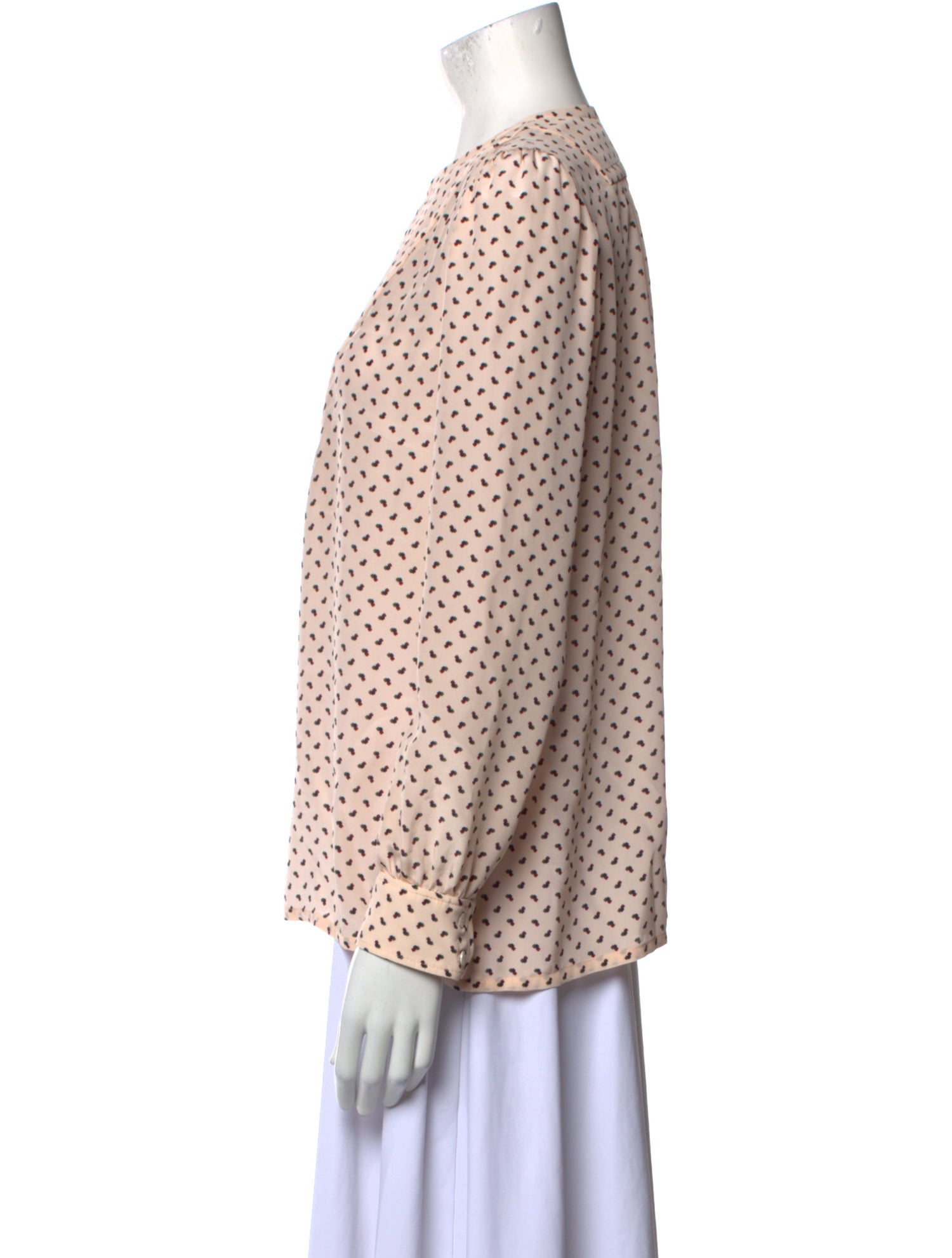 A.P.C. Silk Printed Blouse