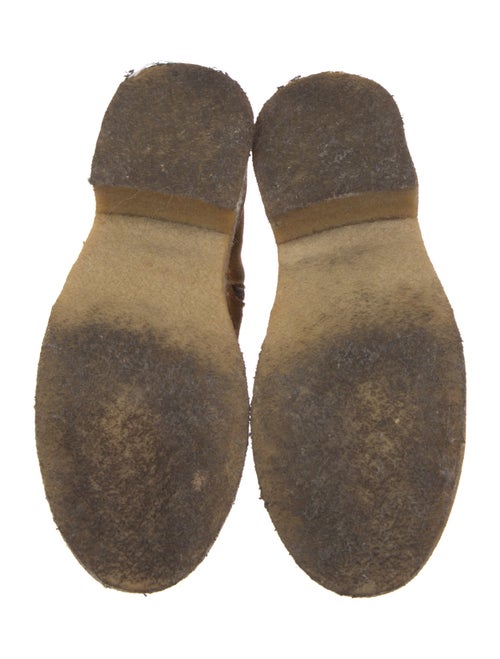 A.P.C. Suede Whipstitch Trim Boots