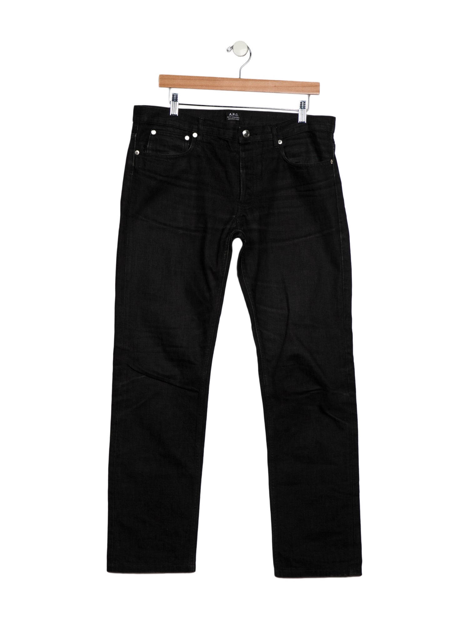 A.P.C. Mid-Rise Straight Leg Jeans