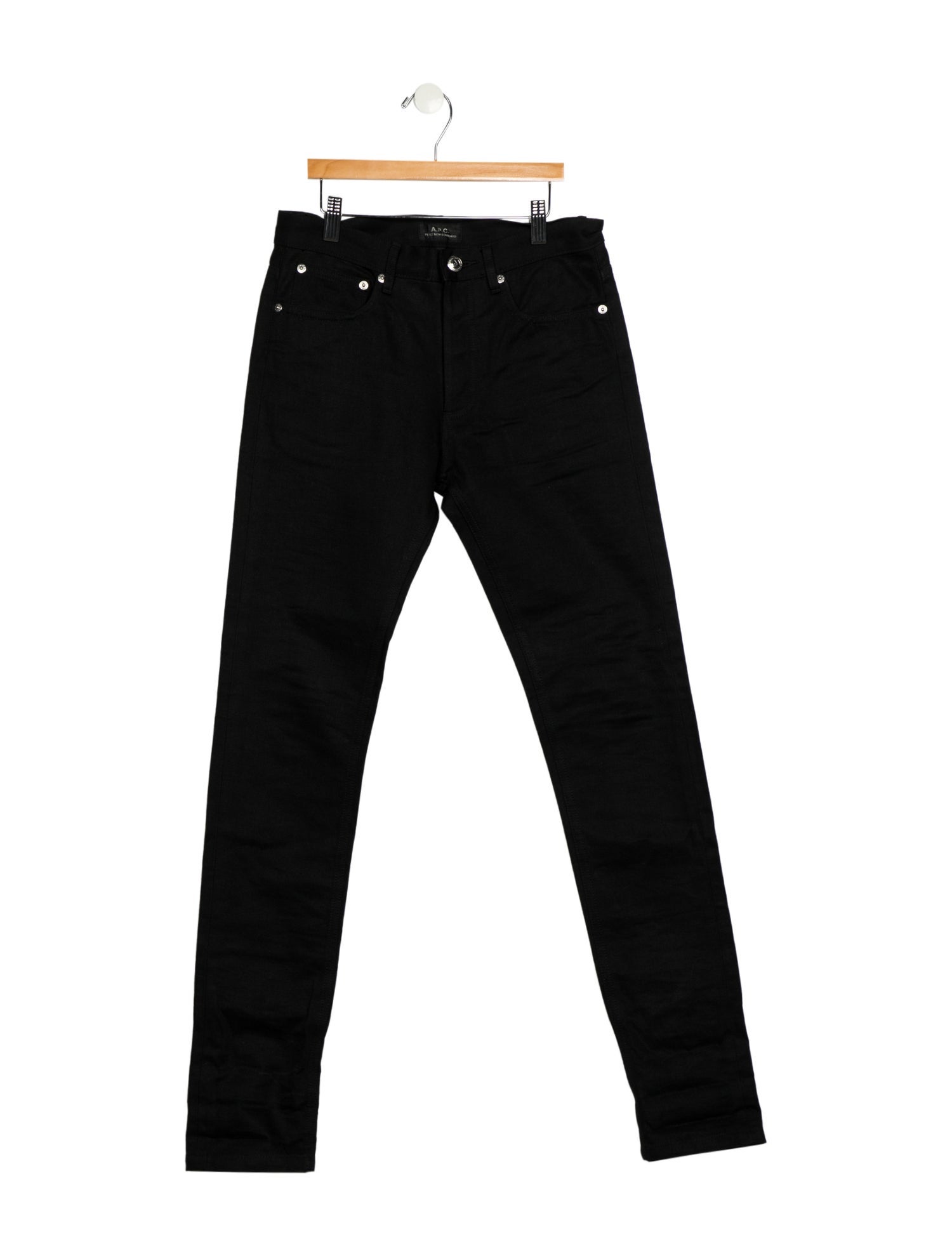 A.P.C. Mid-Rise Straight Leg Jeans