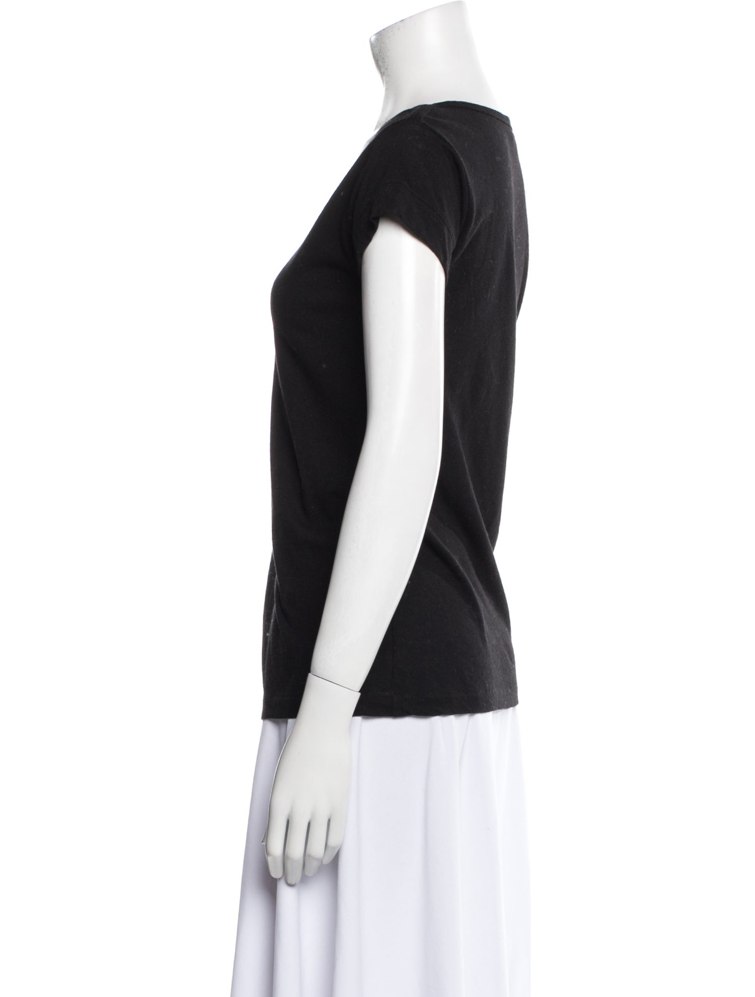 A.P.C. Scoop Neck Short Sleeve T-Shirt