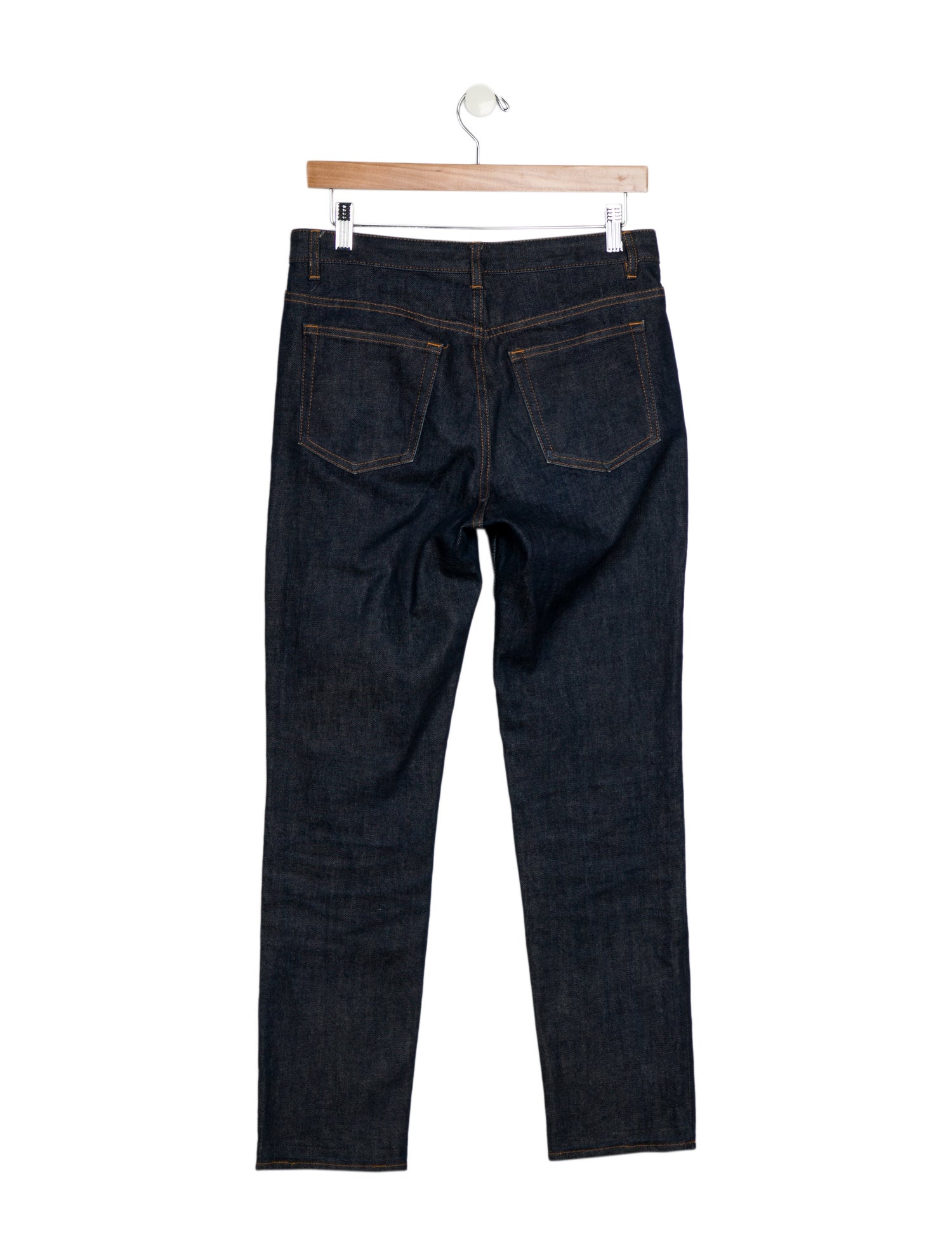 A.P.C. Mid-Rise Straight Leg Jeans