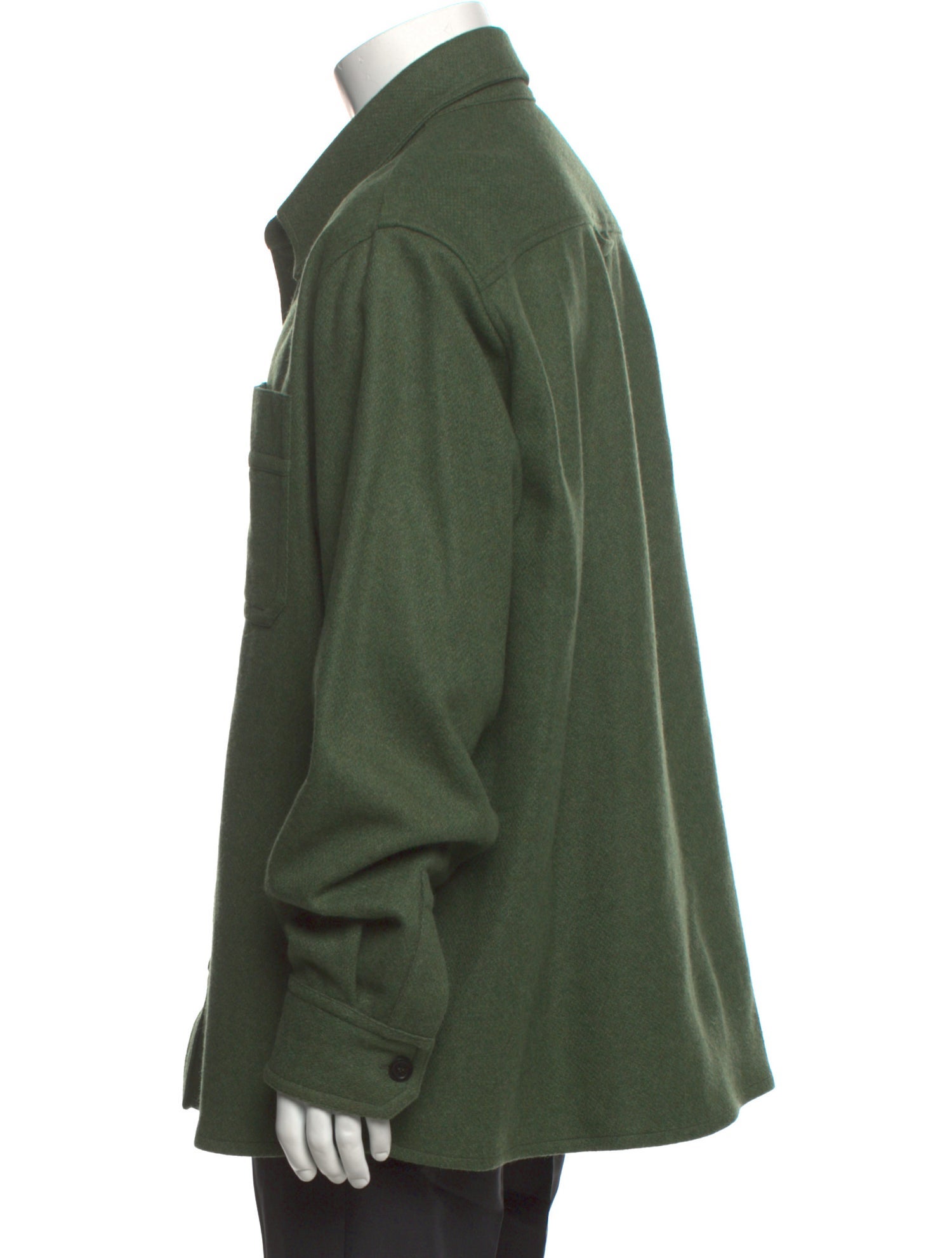 A.P.C. Wool Long Sleeve Shirt