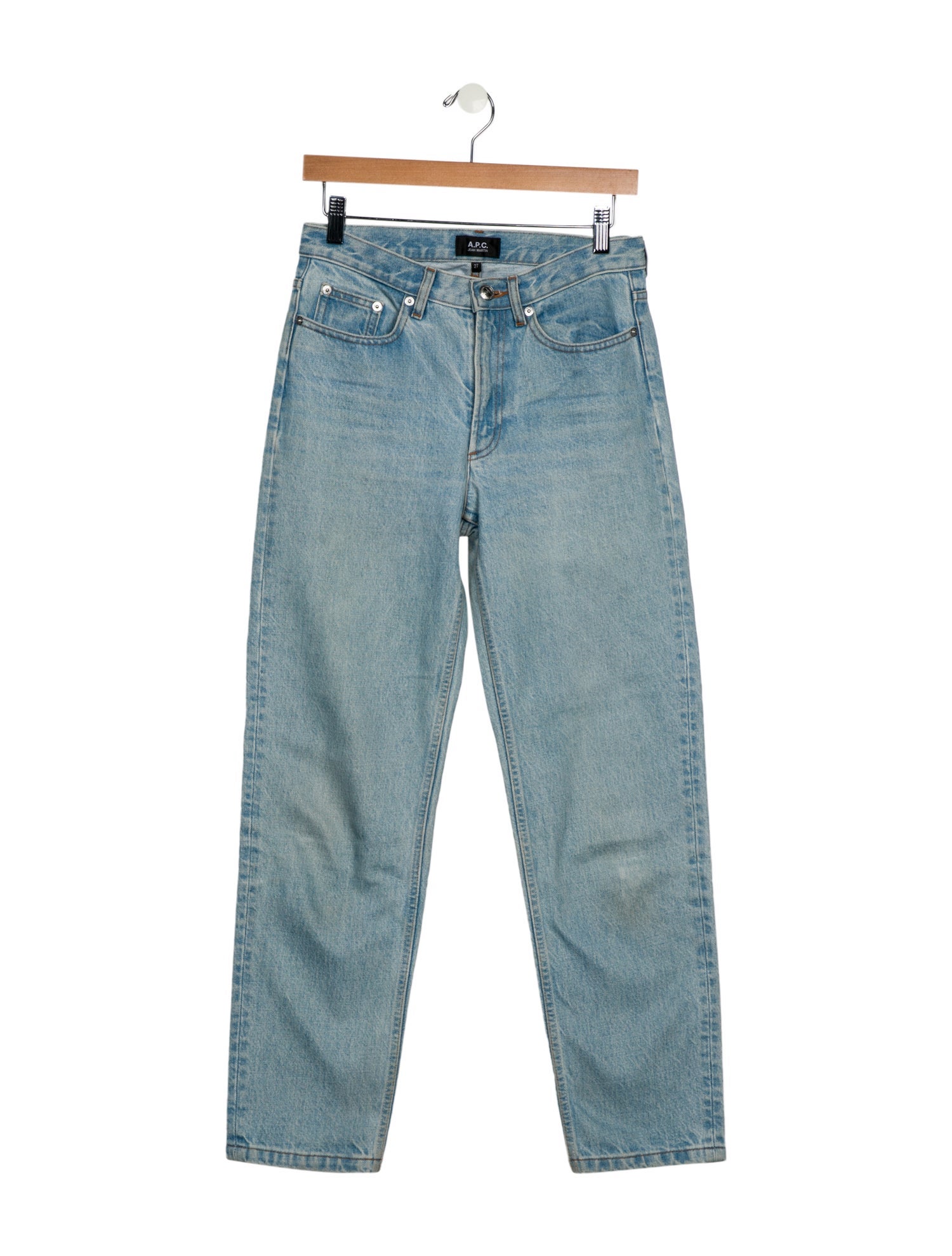 A.P.C. Mid-Rise Straight Leg Jeans
