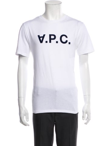 A.p.c. T-Shirts Graphic Print Crew Neck T-Shirt L