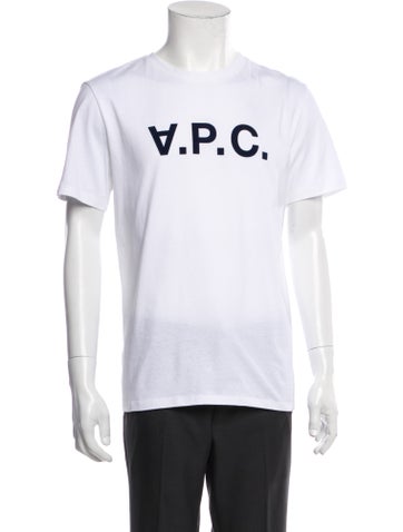 A.p.c. T-Shirts Graphic Print Crew Neck T-Shirt M