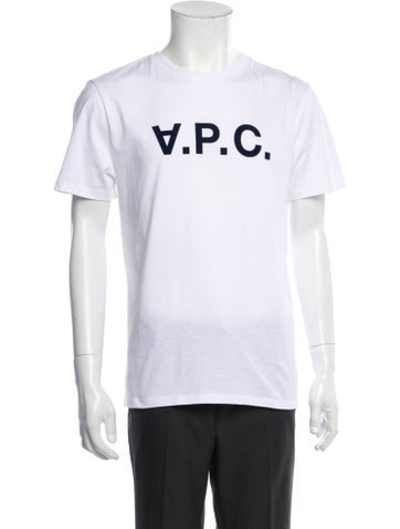 A.p.c. T-Shirts Graphic Print Crew Neck T-Shirt M
