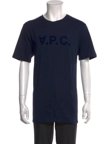 A.p.c. T-Shirts Graphic Print Crew Neck T-Shirt M