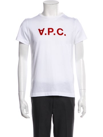 A.p.c. T-Shirts Graphic Print Crew Neck T-Shirt M