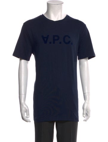 A.p.c. T-Shirts Graphic Print Crew Neck T-Shirt XS