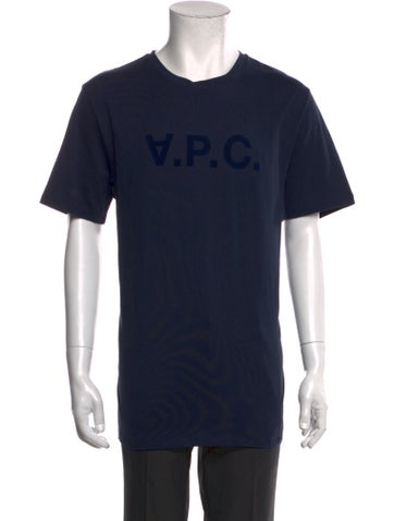 A.p.c. T-Shirts Graphic Print Crew Neck T-Shirt S