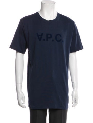 A.p.c. T-Shirts Graphic Print Crew Neck T-Shirt XL