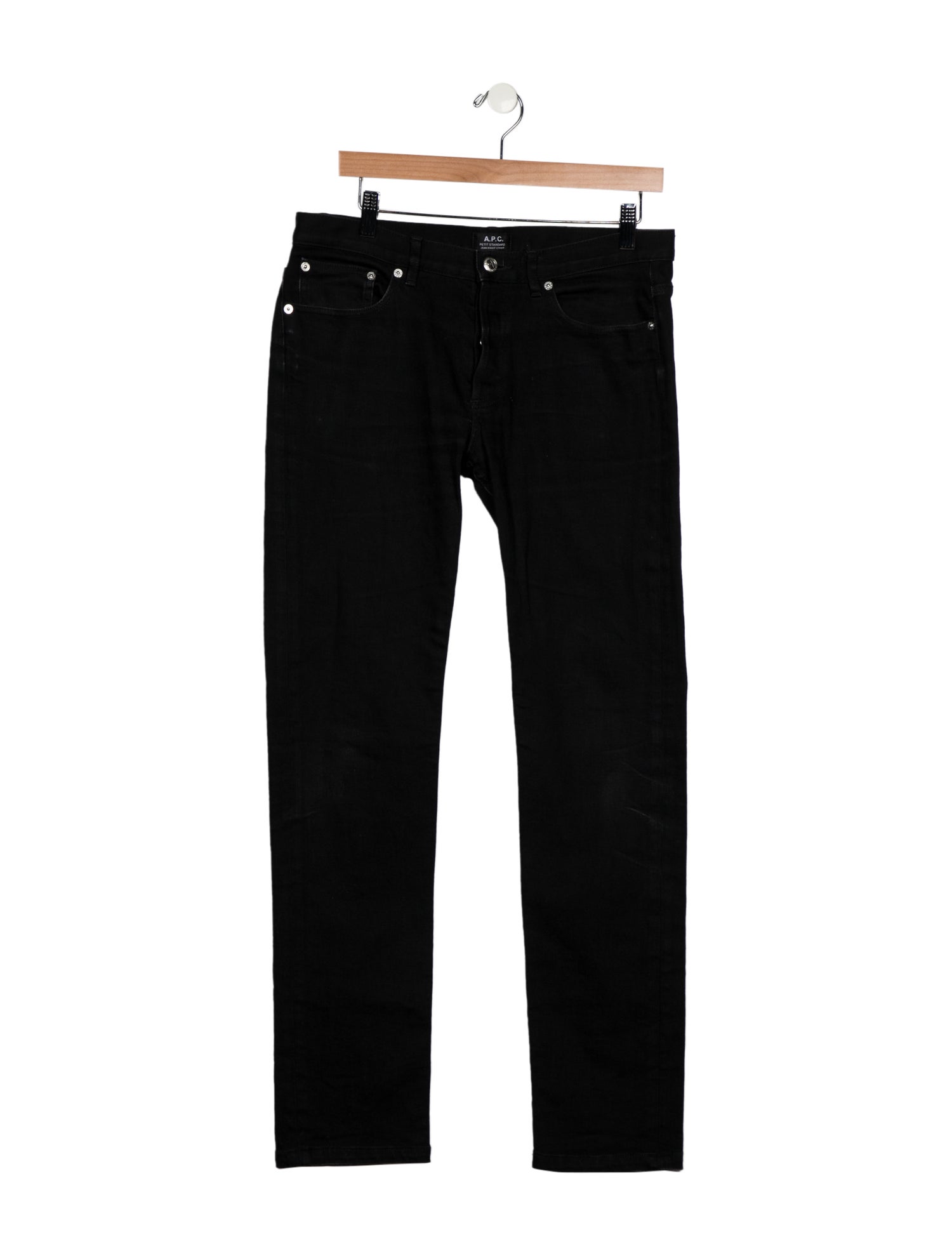 A.P.C. Mid-Rise Straight Leg Jeans