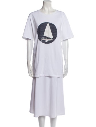 A.P.C. Graphic Print Crew Neck T-Shirt