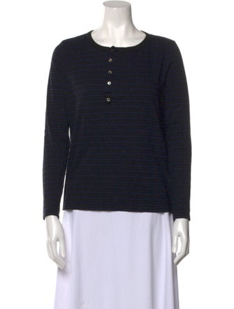 A.P.C. Crew Neck Long Sleeve Top