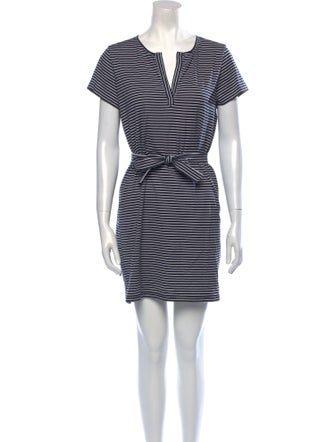 A.P.C. Striped Mini Dress