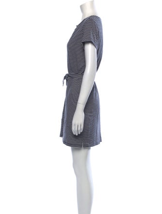 A.P.C. Striped Mini Dress