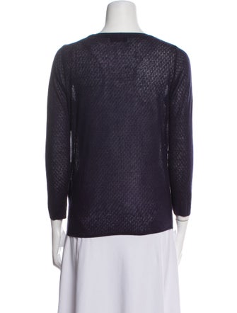 A.P.C. V-Neck Three-Quarter Sleeve Top