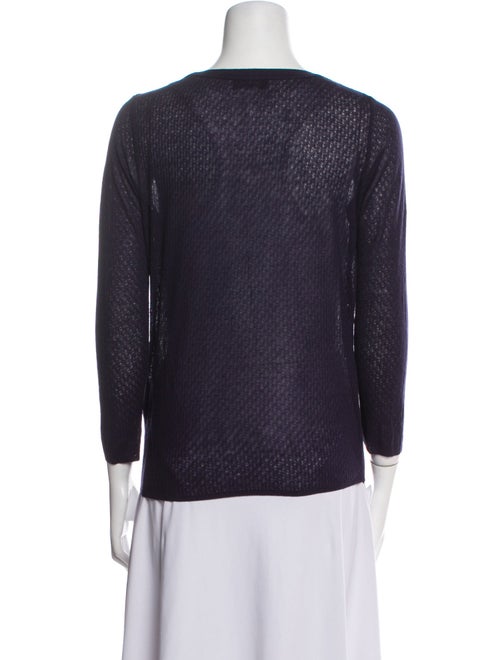 A.P.C. V-Neck Three-Quarter Sleeve Top