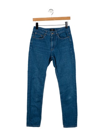 A.P.C. Mid-Rise Skinny Leg Jeans