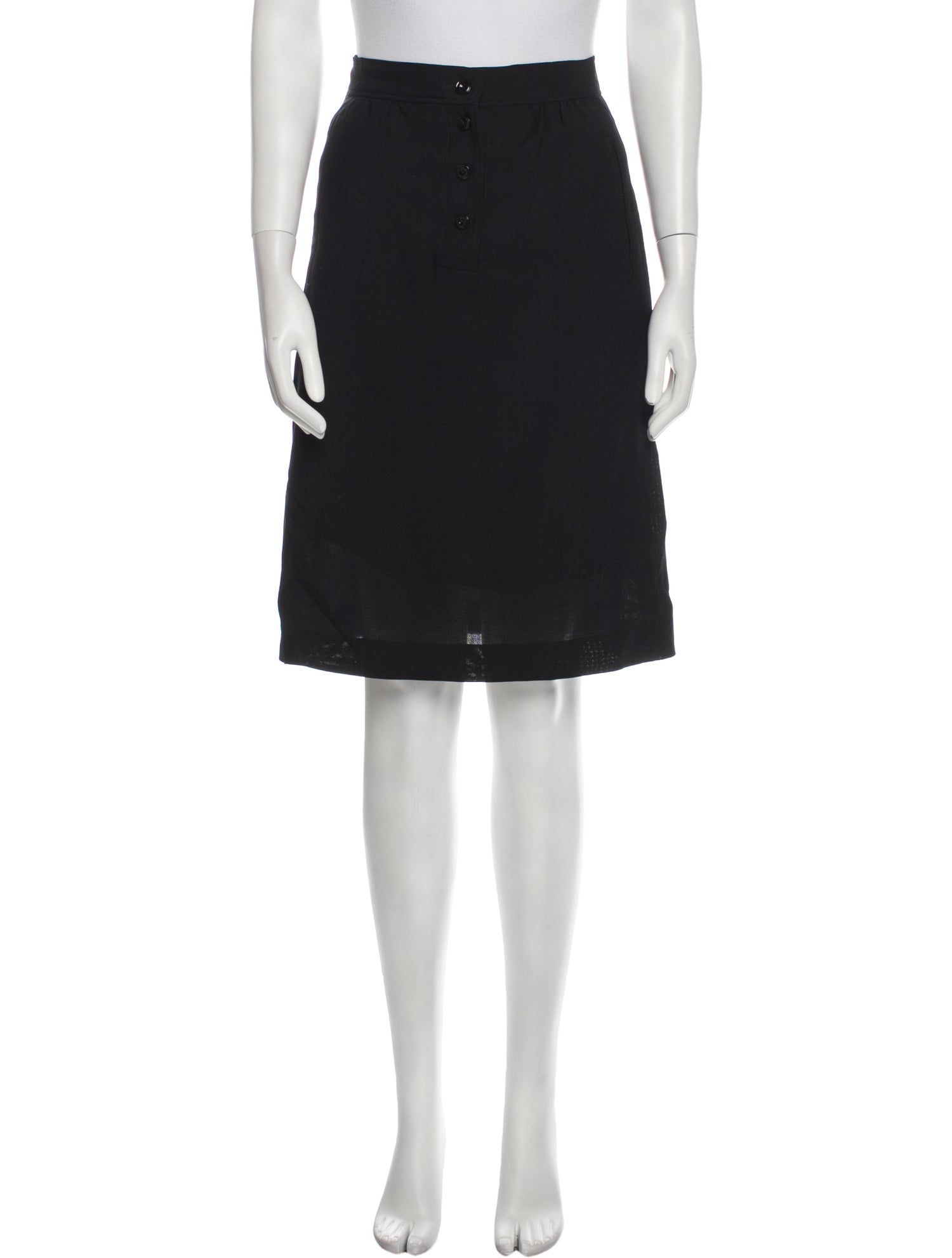 A.P.C. Wool Knee-Length Skirt