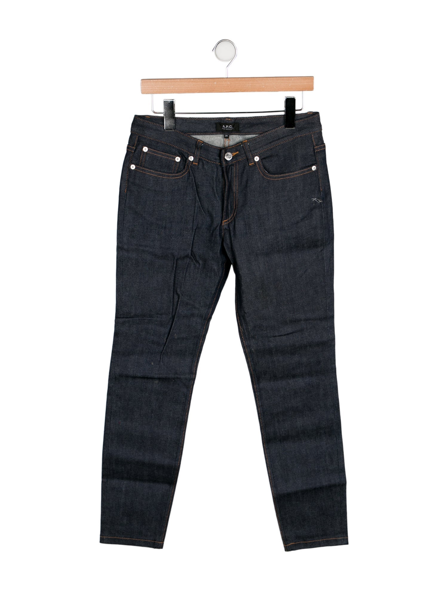 A.P.C. Mid-Rise Skinny Leg Jeans