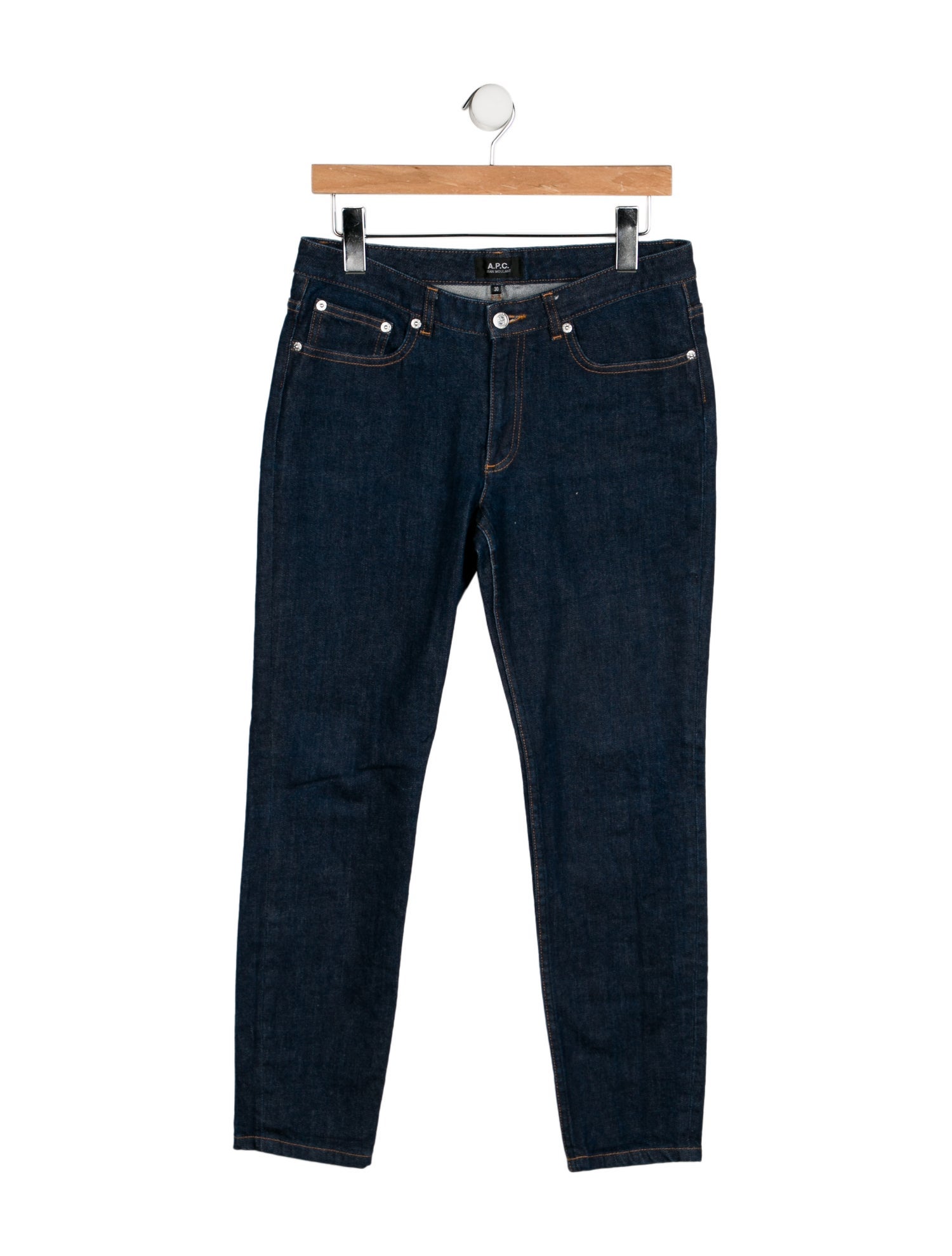 A.P.C. Mid-Rise Skinny Leg Jeans