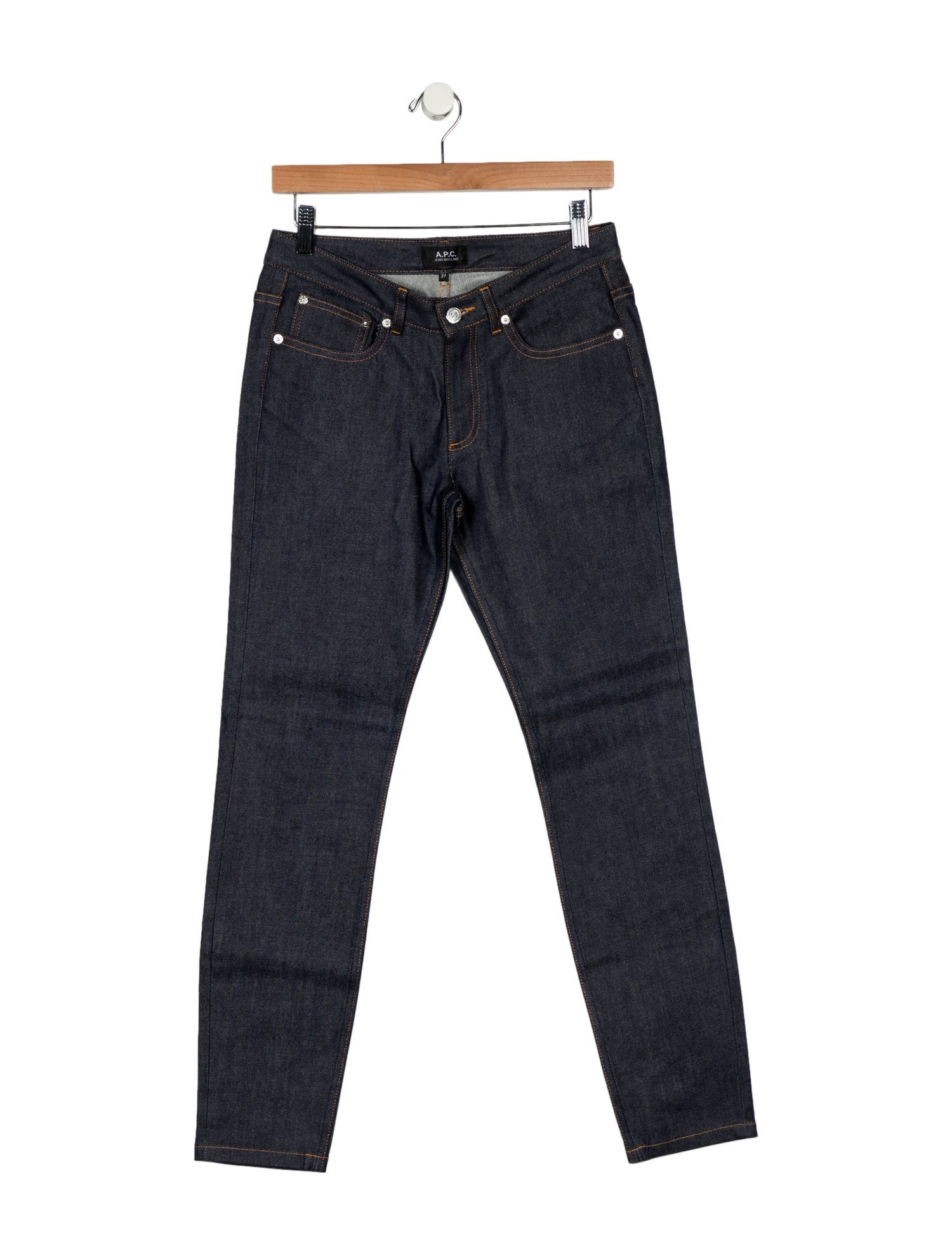 A.P.C. Mid-Rise Skinny Leg Jeans