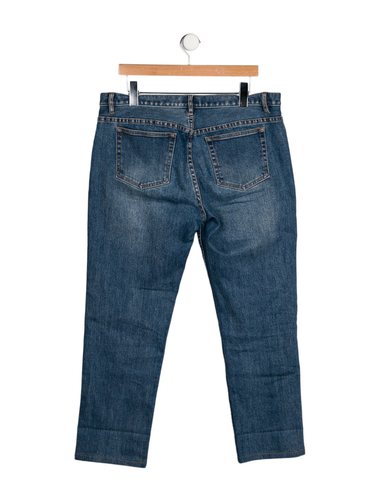 A.P.C. Mid-Rise Straight Leg Jeans